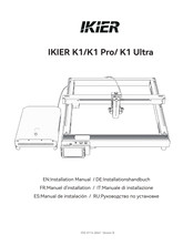 IKIER K1 Pro Installationshandbuch