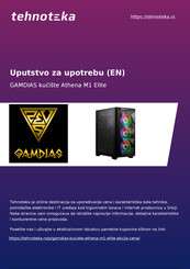 GAMDIAS Athena M1 Elite Schnellstartanleitung