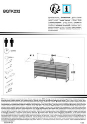 Forte BQTK232 Montageanleitung