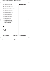 EINHELL 42.585.97 Originalbetriebsanleitung