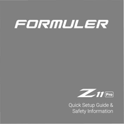 FORMULER Z11 Pro Schnellstartanleitung