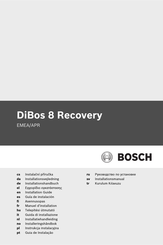 Bosch DiBos 8 Installationshandbuch