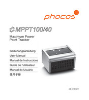 Phocos PPT100/40 Bedienungsanleitung