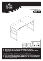 HOMCOM 836-395 Montageanleitung