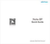 Ulefone Note 8P Kurzanleitung