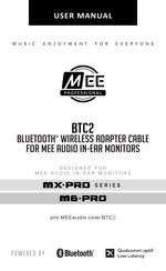 MEE AUDIO MX PRO Serie Bedienungsanleitung