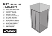 RAVAK BLPS-90 Montageanleitung