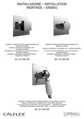 Calflex Carimali 21104-CR Montage Und Einbau