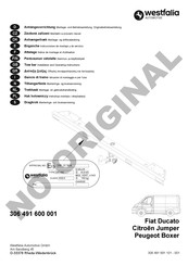Westfalia Automotive 306 446 600 001 Originalbetriebsanleitung