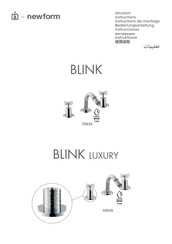 Newform BLINK 70835 Bedienungsanleitung