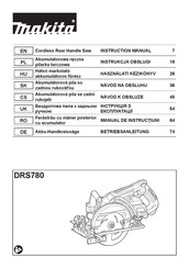 Makita DRS780 Betriebsanleitung