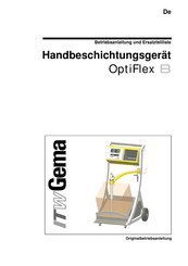 ITW Gema OptiFlex B Betriebsanleitung Und Ersatzteilliste
