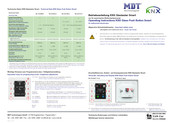 MDT Technologies BE-GT2TW.01 ab R2.0 Betriebsanleitung