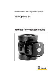Halm HEP Optimo L+ Betriebs- Und Montageanleitung