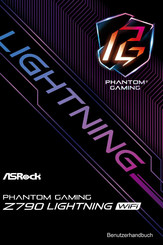 ASROCK Phantom Gaming Z790 LIGHTNING WiFi Benutzerhandbuch