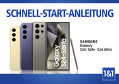 Samsung Galaxy S24 Serie Schnellstartanleitung