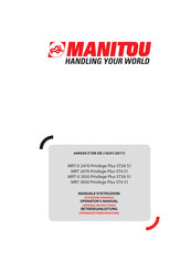 Manitou MRT-X 2470 Privilege Plus ST3A S1 Betriebsanleitung