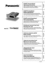 Panasonic TY-FB8SC Bedienungsanleitung
