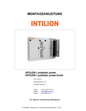 INTILION scalestac power Montageanleitung