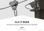 CLiC-iT RiDER Gebrauchsanweisung