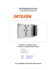 INTILION scalestac power boost Betriebsanleitung