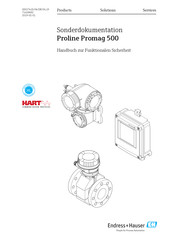 Endress+Hauser Proline Promag 500 Bedienungsanleitung