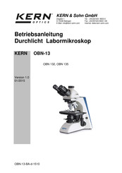 KERN Optics OBN-13 Betriebsanleitung