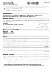 V-ZUG 31004 Installationsanleitung