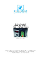 DEUTSCHMANN AUTOMATION LOCON 17 Bedienerhandbuch