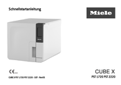 Miele CUBE X Schnellstartanleitung