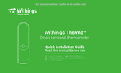 Withings Thermo Installationsanleitung