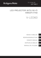 Kruger & Matz V-LED60 Bedienungsanleitung