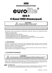 EuroLite EDX-4 Bedienungsanleitung