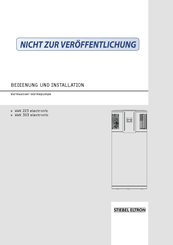 STIEBEL ELTRON WWK 303 electronic Bedienung Und Installation