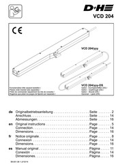 D+H VCD 204 Serie Originalbetriebsanleitung