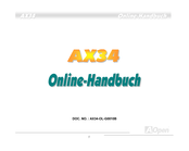 AOpen AX34 Online-Handbuch