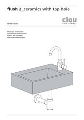Clou Flush 2 CL/03.03220 Montageanweisungen