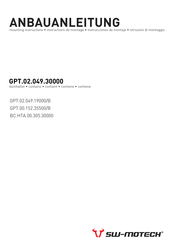 SW-Motech GPT.00.152.35500/B Anbauanleitung