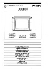 Philips 25CE5575 Bedienungsanleitung