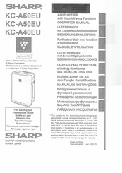 Sharp KC-A50EU Bedienungsanleitung