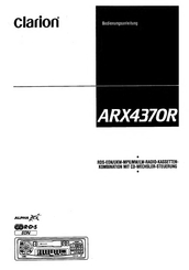 Clarion ARX4370R Bedienungsanleitung