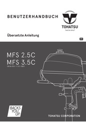 TOHATSU MFS 3.5C Benutzerhandbuch