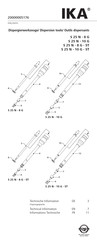 IKA S 25 N-8 G Technische Information