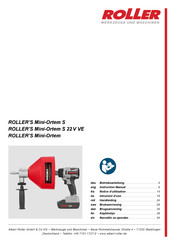 Albert Roller ROLLER'S Mini-Ortem Betriebsanleitung