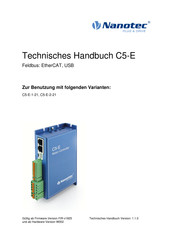 Nanotec C5-E-2-21 Technisches Handbuch