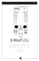 Maxtec MaxFLO2 Betriebshandbuch Und Bedienungsanleitung