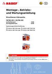 HADEF 22/90E Montage-, Betriebs- & Wartungsanleitung