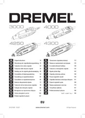 Dremel 4000 Bersetzung Der Original Bedienungsanleitung