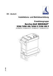 Beko SUBM33UCOF Installation Und Betriebsanleitung