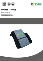 Bender UNIMET 400ST Handbuch